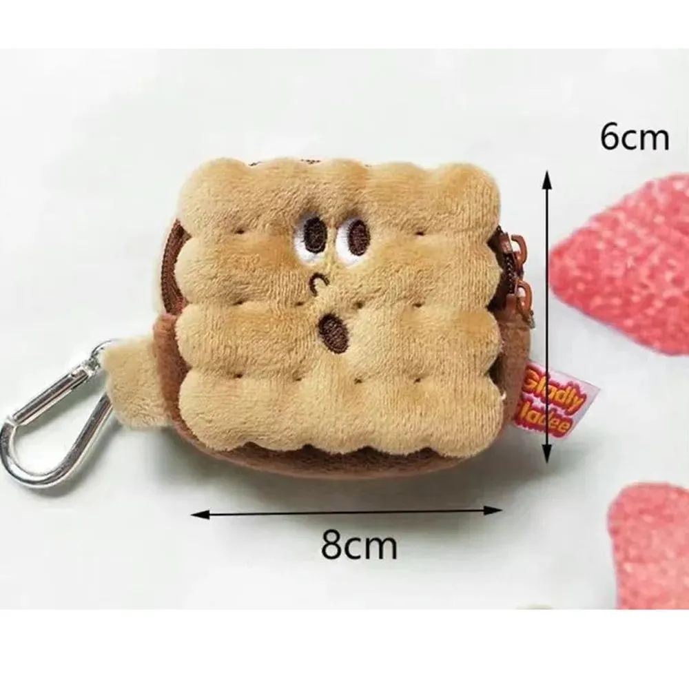 🍙 Adorable Rice Ball Coin Purse 👜 Plush Wallet with Lanyard - Perfect for Cute Storage! 🎀