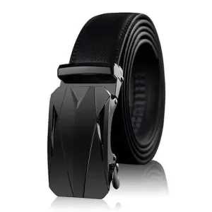 125CM Men Dress Belt Genuine Leather 36mm Wide Business Belt