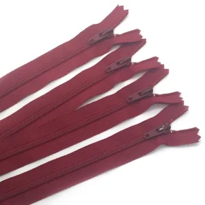 14" Zipper in Shannonberry by Atkinson Designs