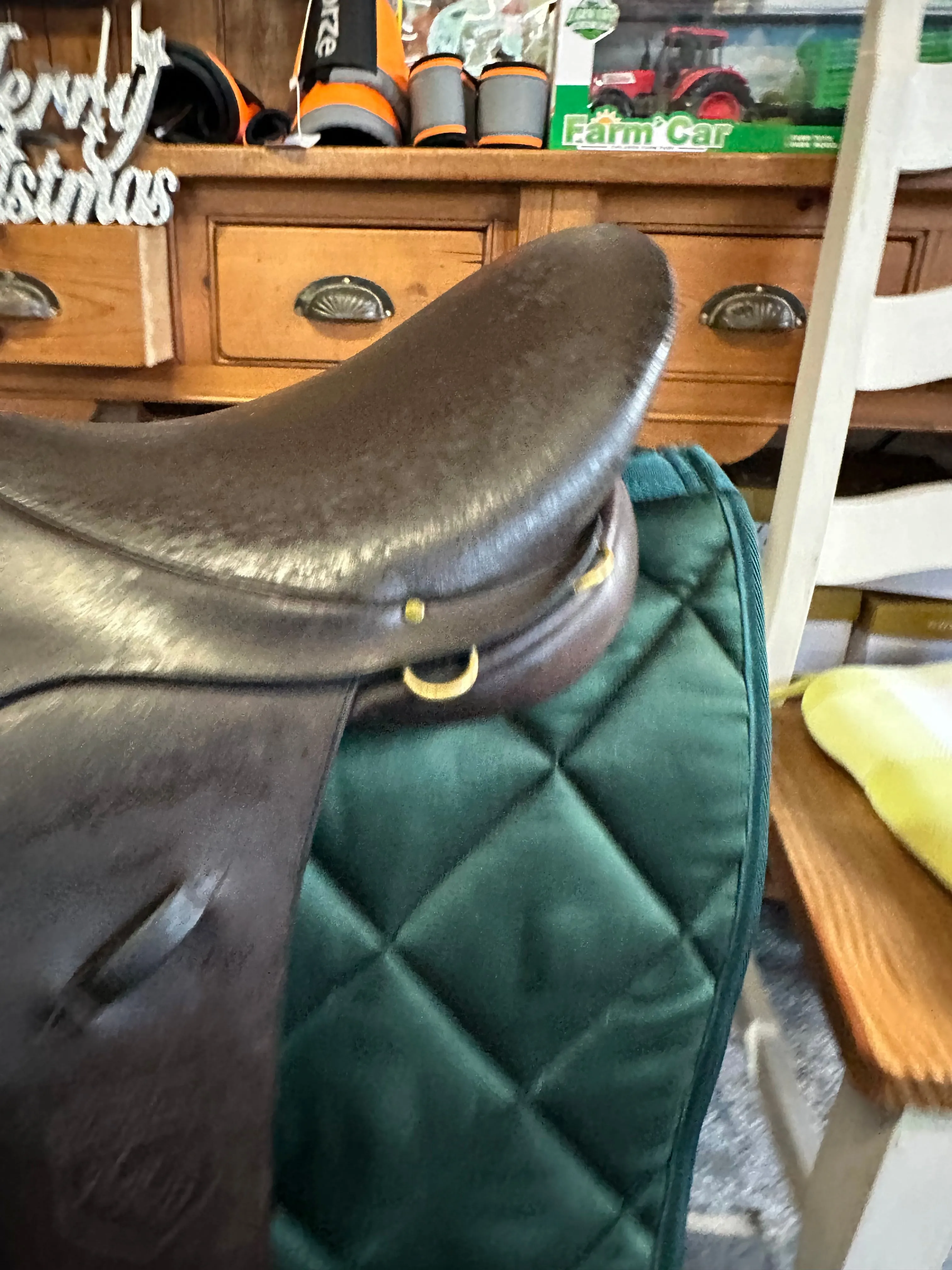 17.5” nick Dolman Gp Saddle brown med fit