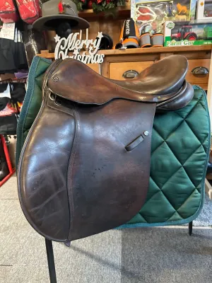 17.5” nick Dolman Gp Saddle brown med fit
