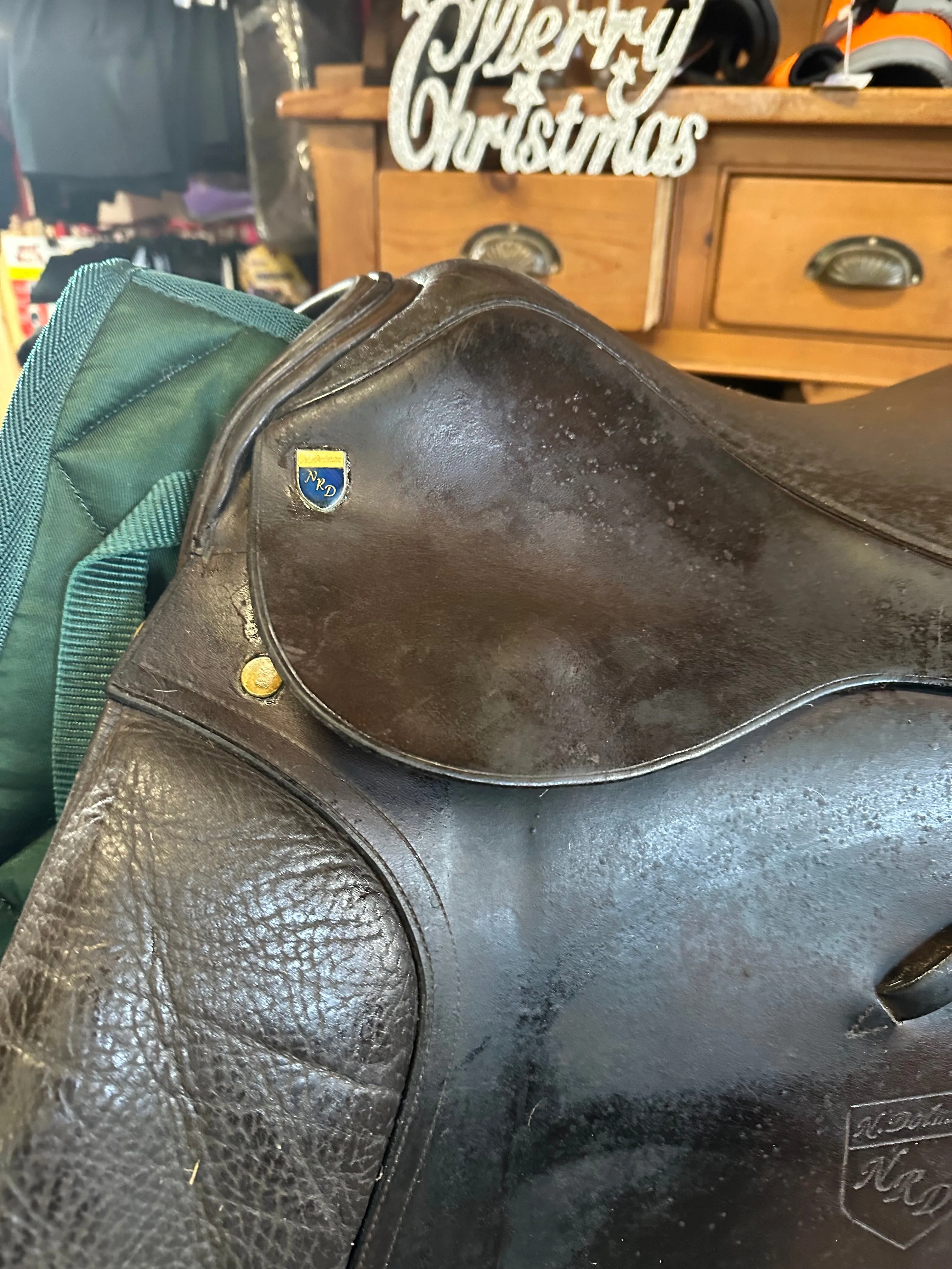 17.5” nick Dolman Gp Saddle brown med fit
