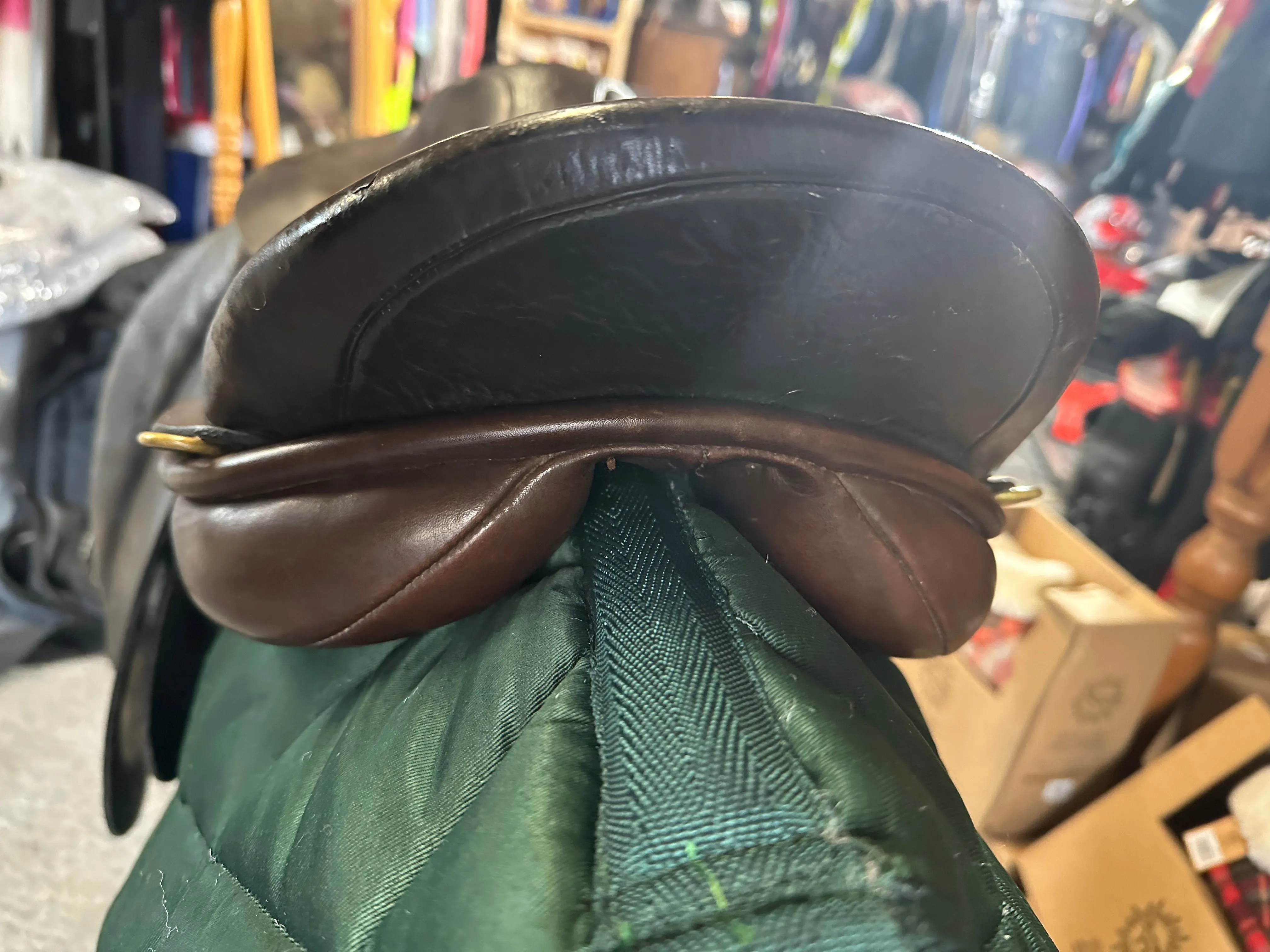 17.5” nick Dolman Gp Saddle brown med fit