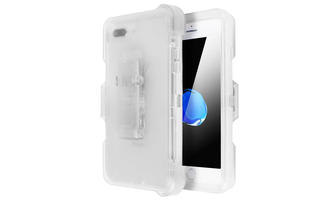 4 in 1 Case With Clip Shockproof For iPhone6/6S7/8/6 6S 7 8 Plus/X/XS/XR/Xs Max