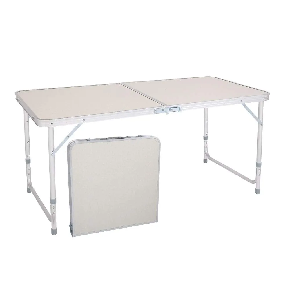 4ft Portable Camping Table Multipurpose Folding