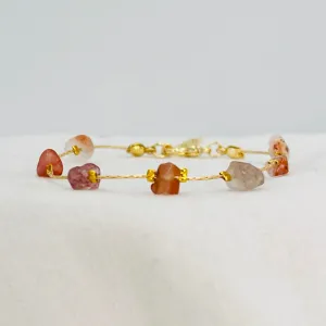 Adjustable Natural Stone Chain – Elegance & Versatility