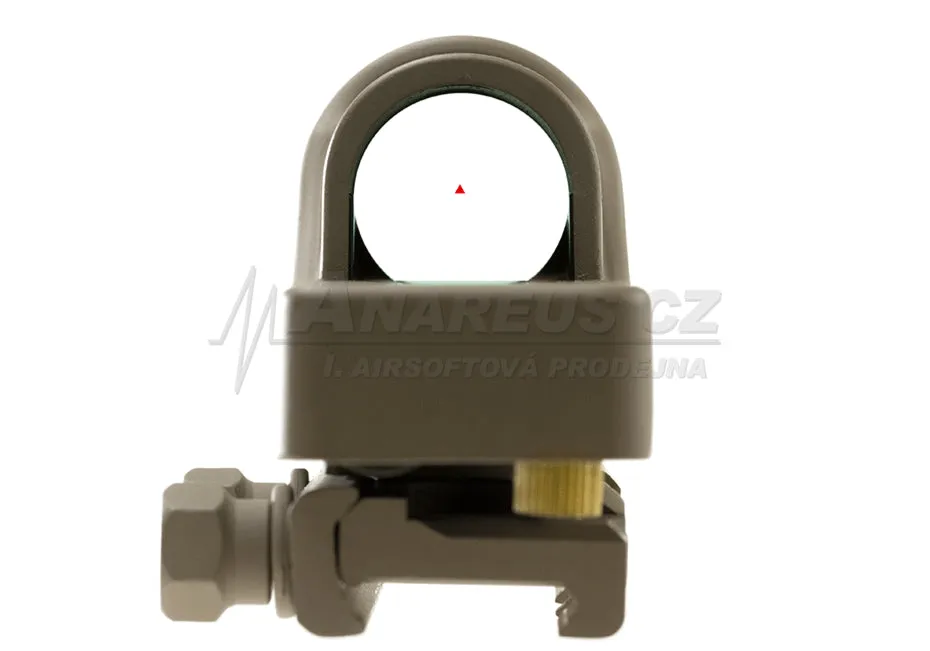 AIM-O 1x24 Reflex Sight, red dot sight - TAN