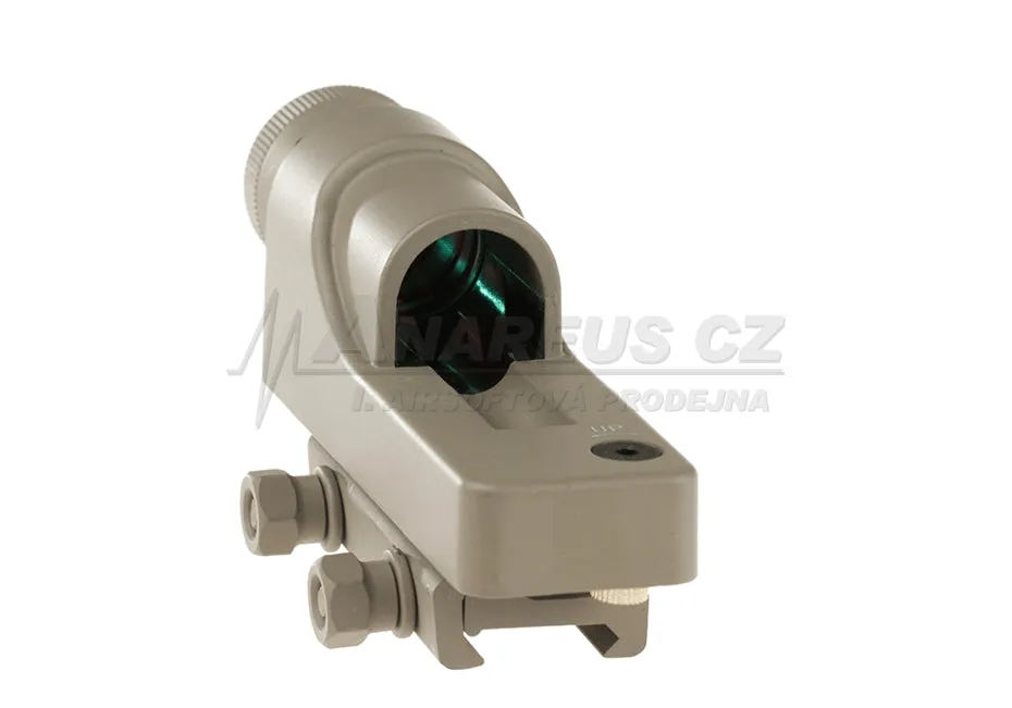 AIM-O 1x24 Reflex Sight, red dot sight - TAN