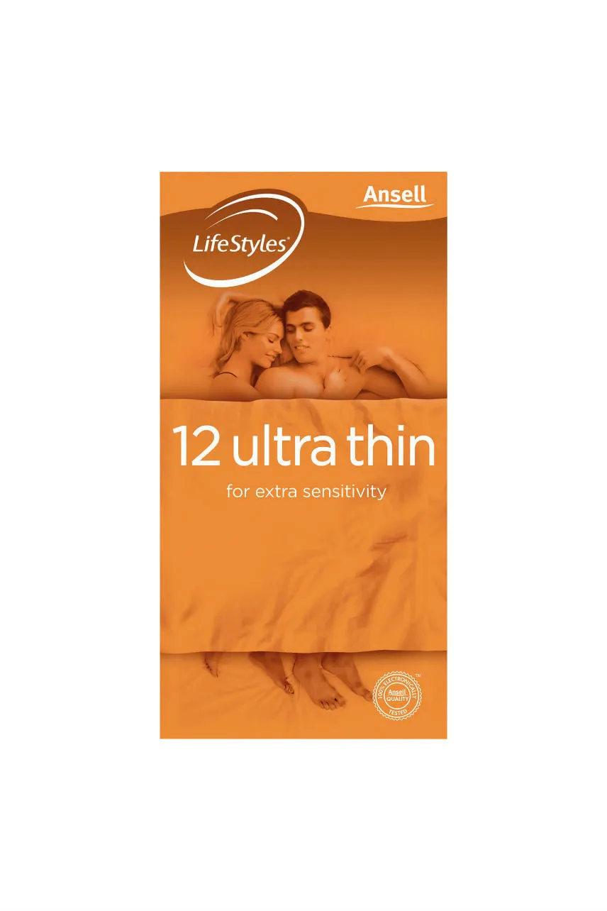 Ansell Lifestyle Ultra Thin 12pk