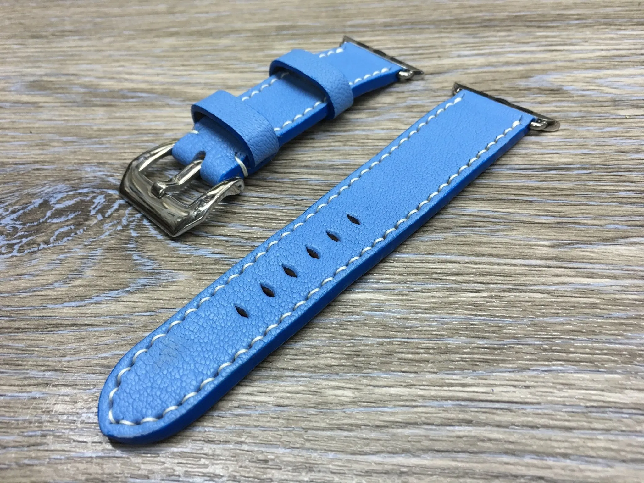 Apple Watch Band Series 8, iWatch Band, Smart Watch Band, Leather Watch Straps for Google Pixel, Apple Watch 45mm Space Grey