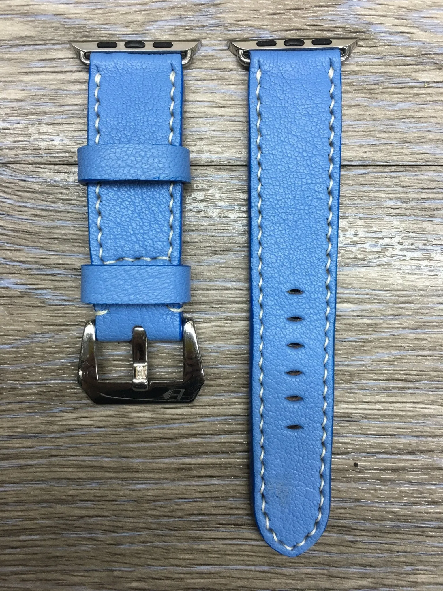 Apple Watch Band Series 8, iWatch Band, Smart Watch Band, Leather Watch Straps for Google Pixel, Apple Watch 45mm Space Grey