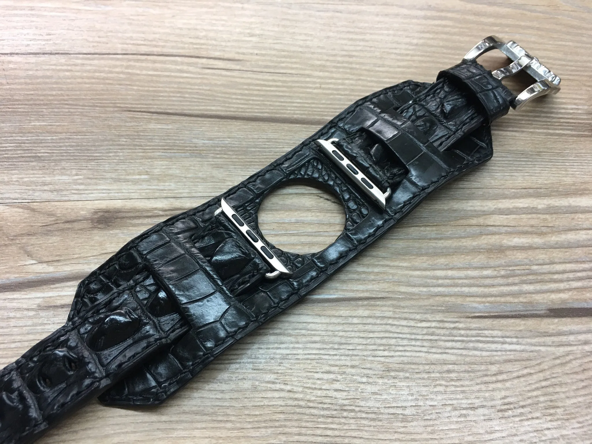 Apple Watch Ultra, Apple Watch 45mm watch band, Smartwatch Leather watch Band, Alligator Watch Band 49mm 44mm 42mm, Valentines Day Gift Ideas
