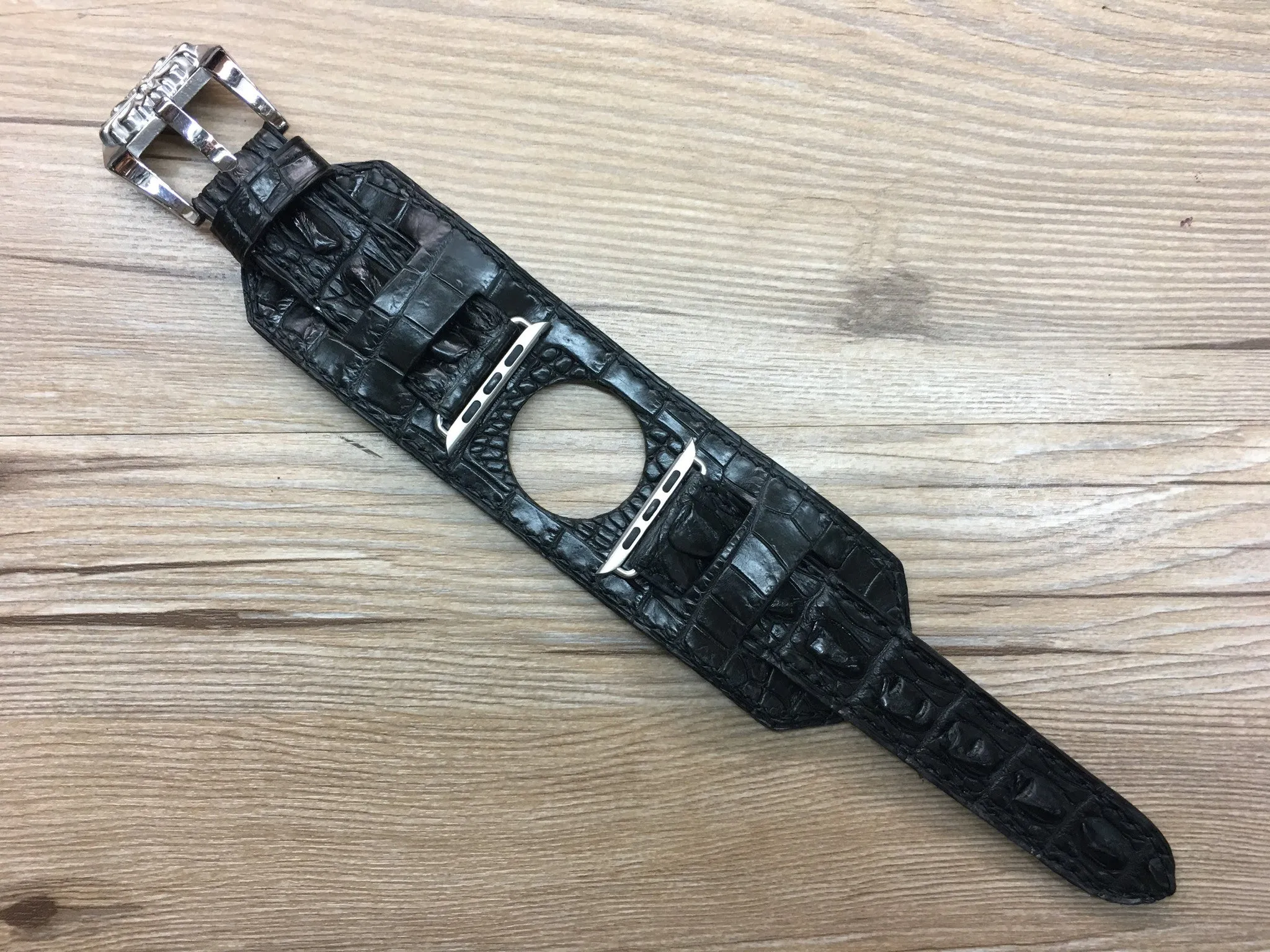 Apple Watch Ultra, Apple Watch 45mm watch band, Smartwatch Leather watch Band, Alligator Watch Band 49mm 44mm 42mm, Valentines Day Gift Ideas