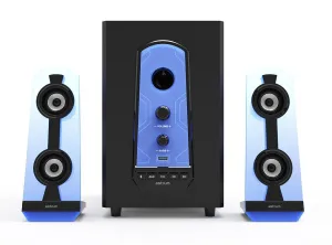 Astrum 2.1CH Led Light Wireless Multimedia Speaker - SM070