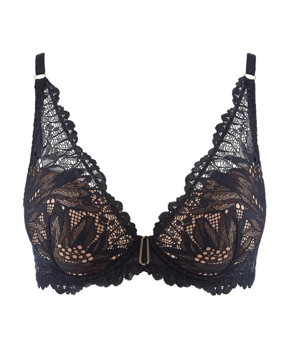 Aubade Flowermania Padded Plunge Bra