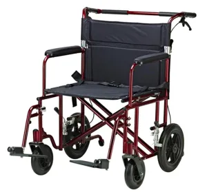 Bariatric Heavy Duty Transport Wheelchair - 1 Each