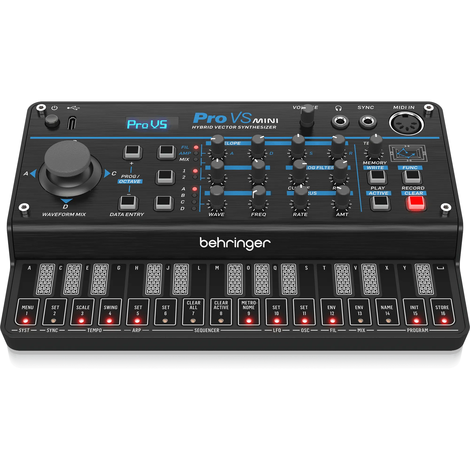 Behringer PRO VS MINI Portable 4-Voice Hybrid Synthesizer