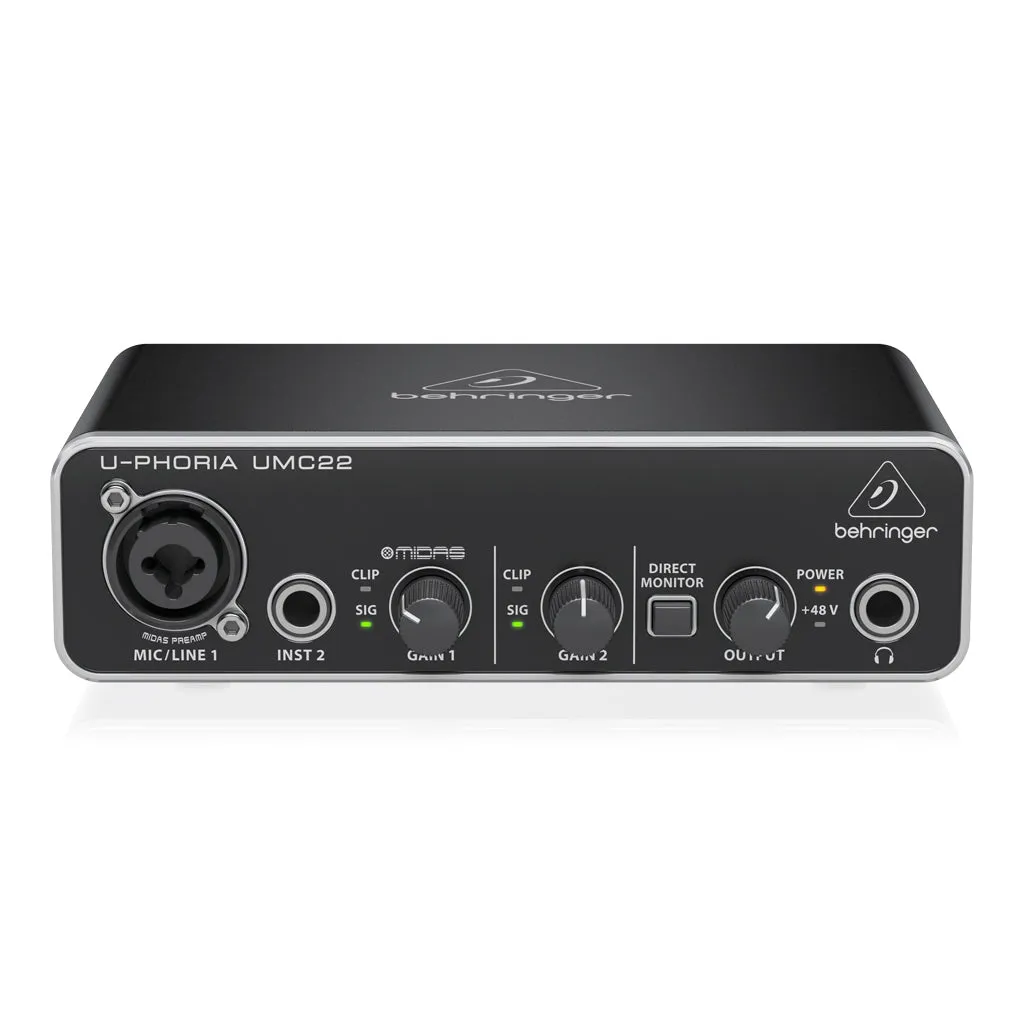 Behringer U-Phoria UMC22 Interface