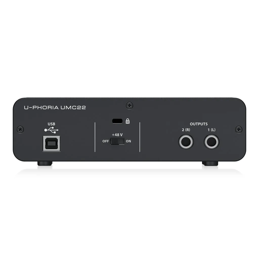Behringer U-Phoria UMC22 Interface
