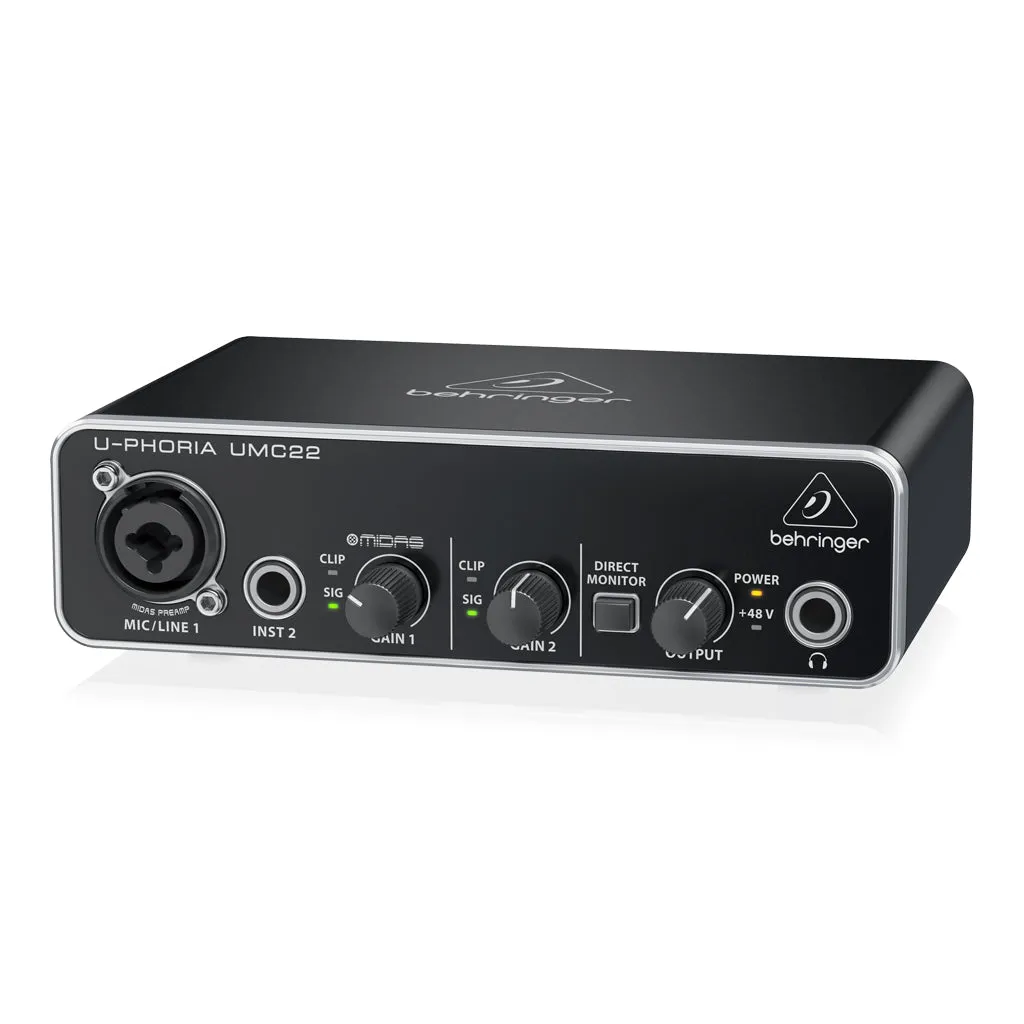 Behringer U-Phoria UMC22 Interface