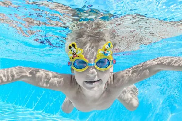 Bestway Deluce Goggles Mickey (one pair of goggles, 1 assorted character designs)
