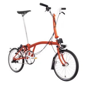 Bicicleta - Plegable  Brompton M3L SIGNAL ORANGE