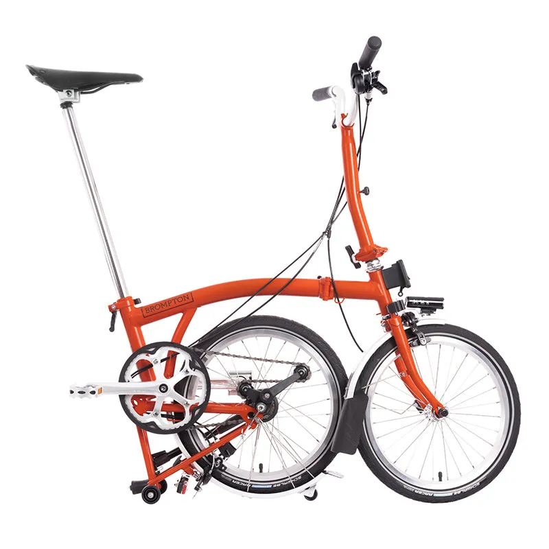 Bicicleta - Plegable  Brompton M3L SIGNAL ORANGE