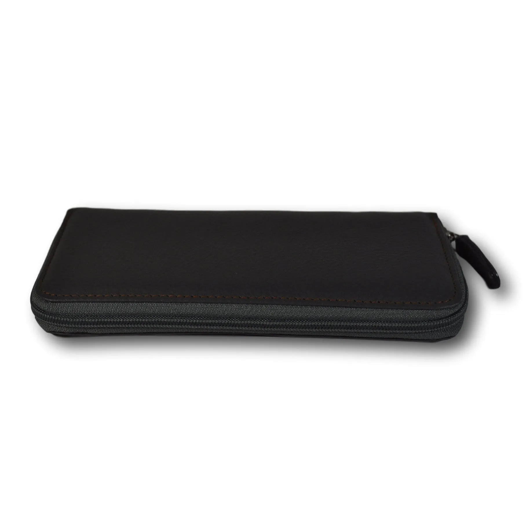 BigSpender / Ladies Purse - Leather Grey-Cognac
