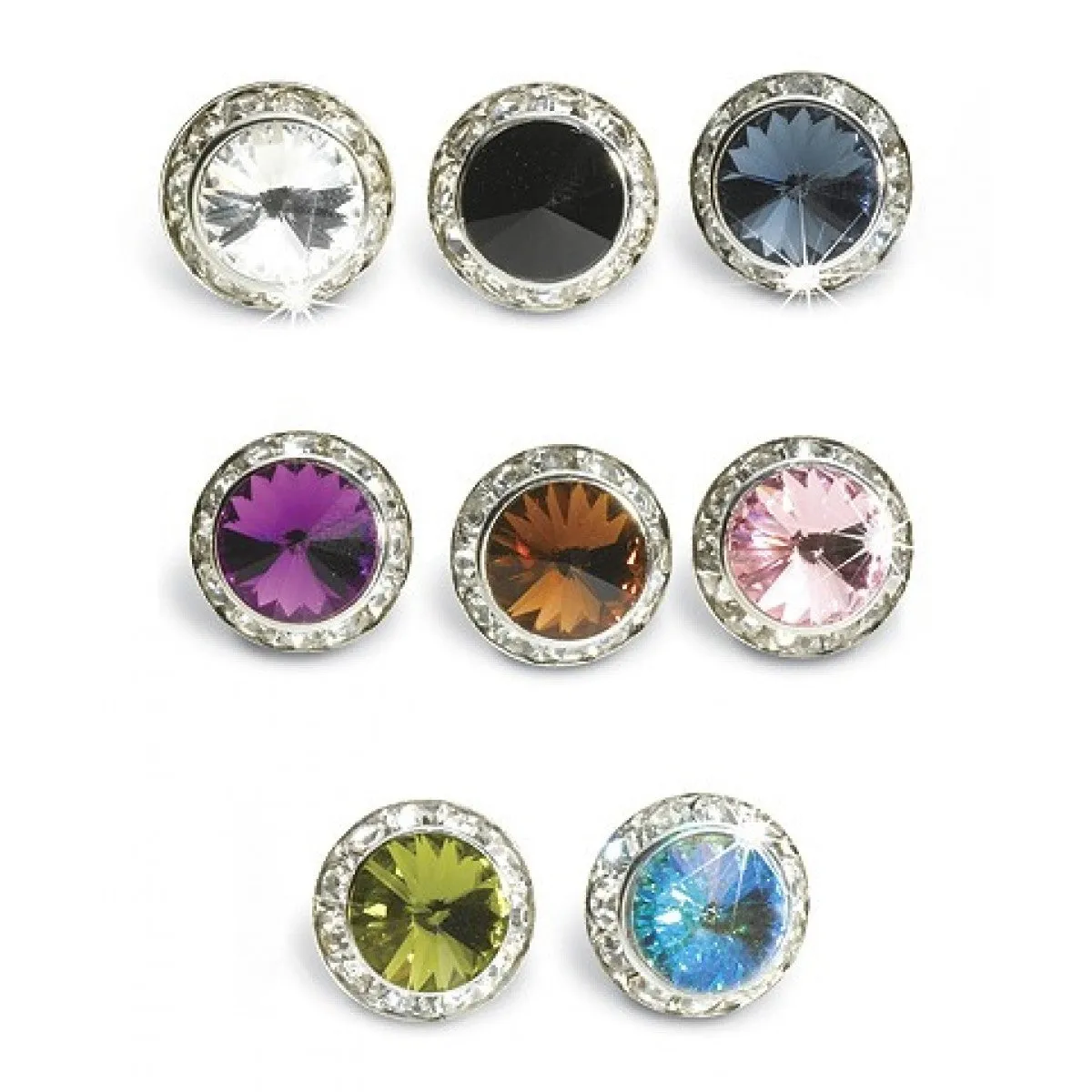Bijou Crystal Number Magnets