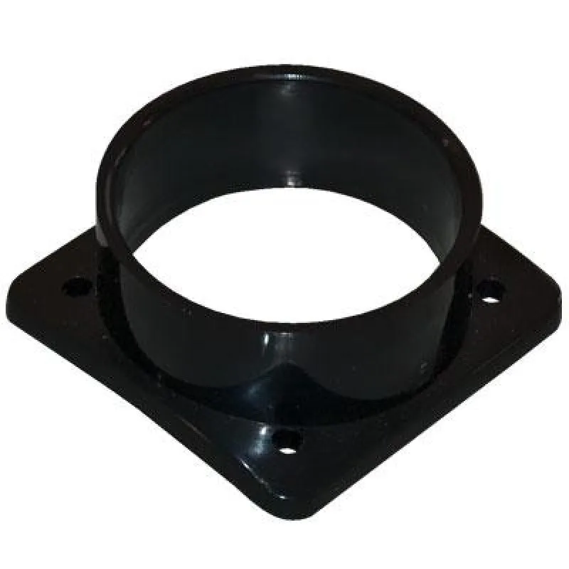 Black Central Vacuum Input Flange Coupling