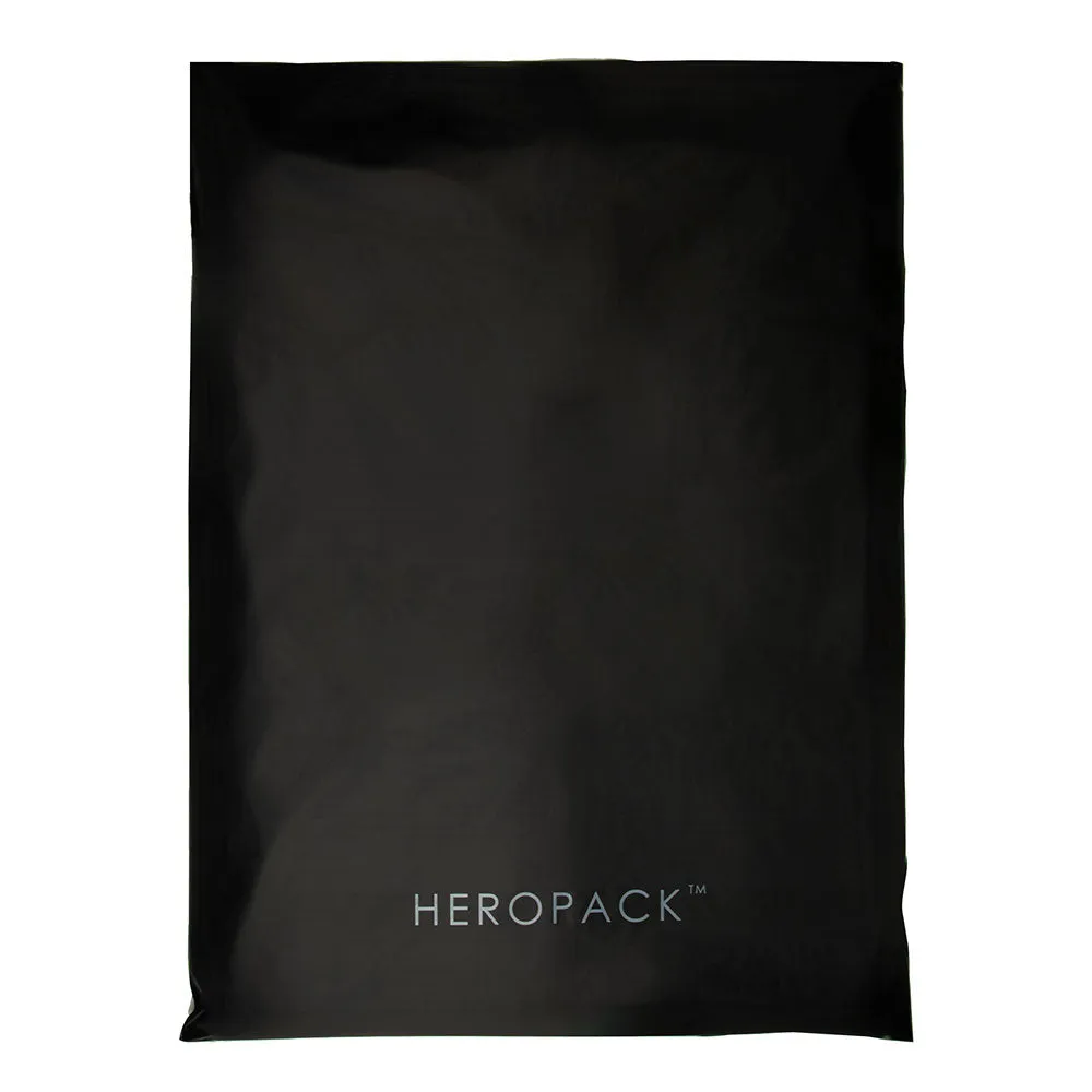 Black Home Compostable HEROPACK Mailers - from packs of 25
