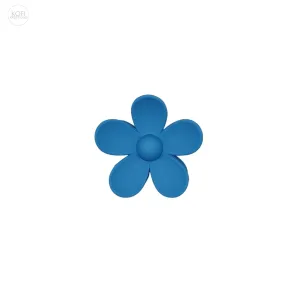 Blue Flower Hair Claw