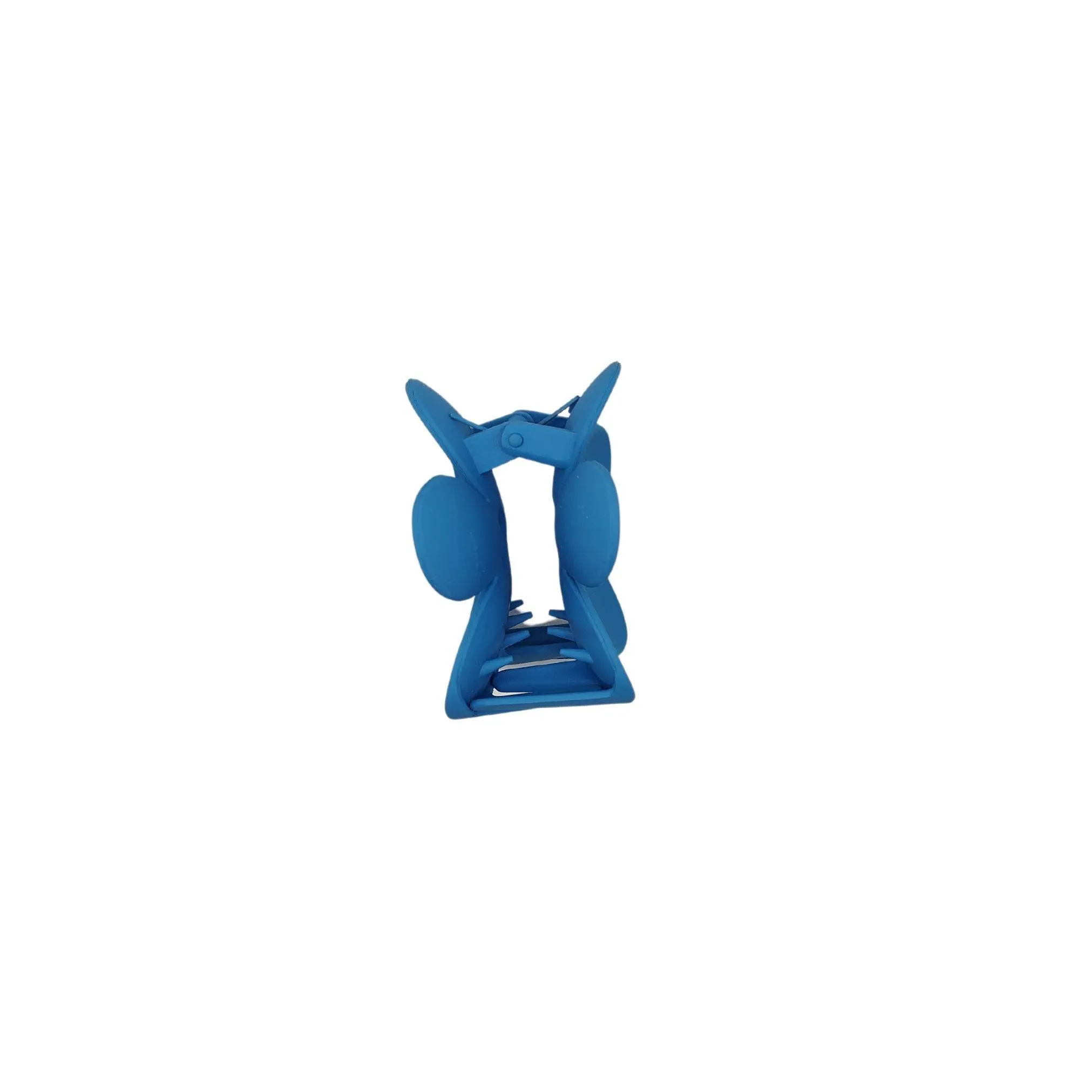 Blue Flower Hair Claw