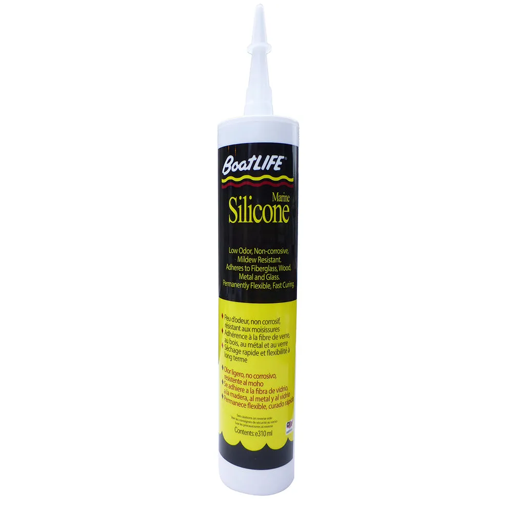 BOATLIFE SILICONE RUBBER SEALANT CARTRIDGE - BLACK