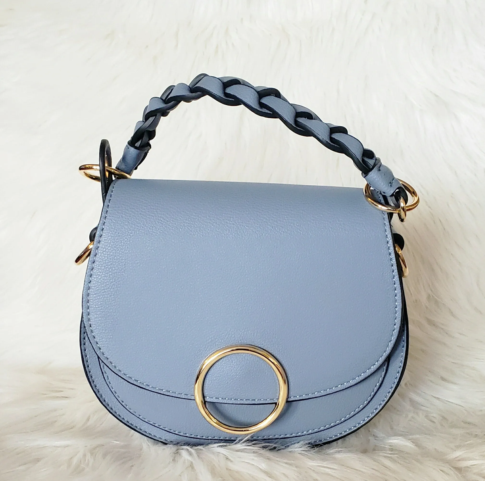 Braided Handle Body Bag