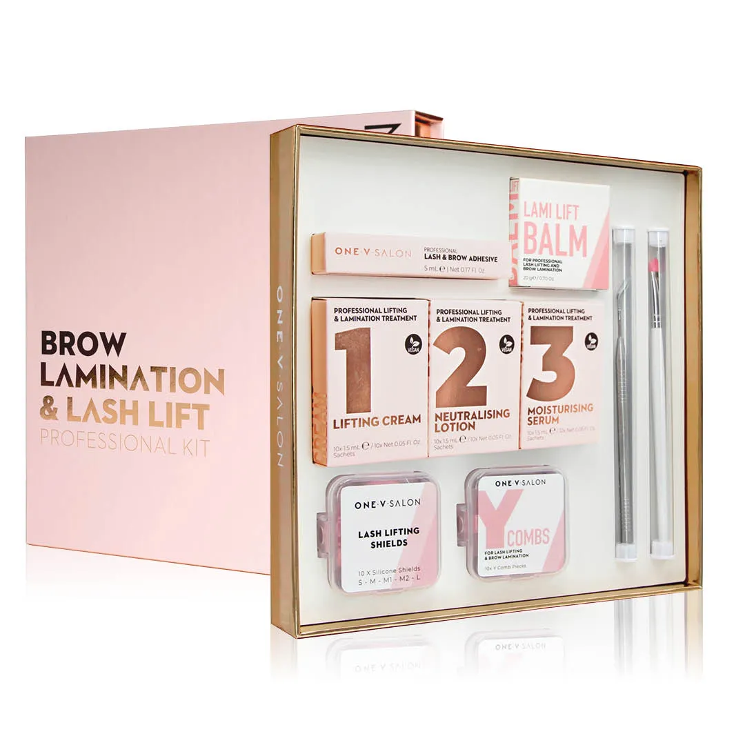Brow Lamination & Lash Lift Professional Complete Combo Kit