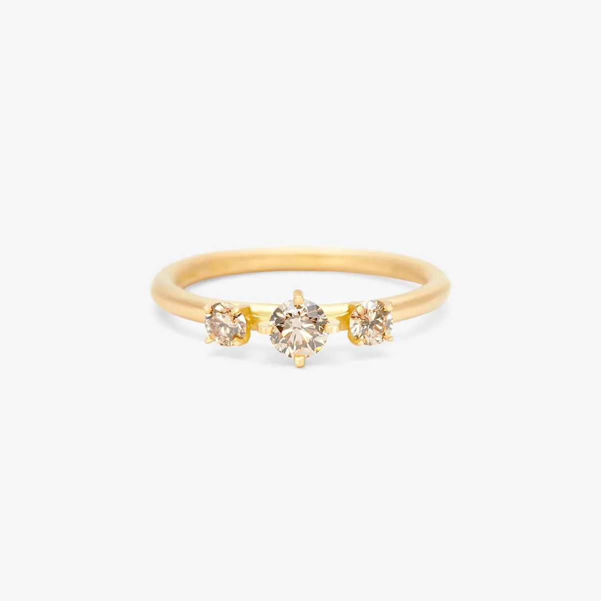Brown Diamond Trinity Ring | R11701BR