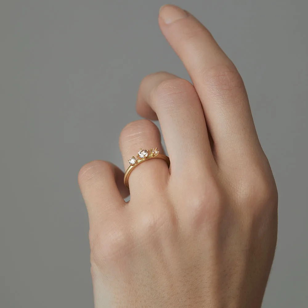 Brown Diamond Trinity Ring | R11701BR