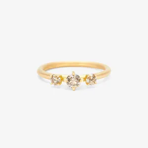 Brown Diamond Trinity Ring | R11701BR