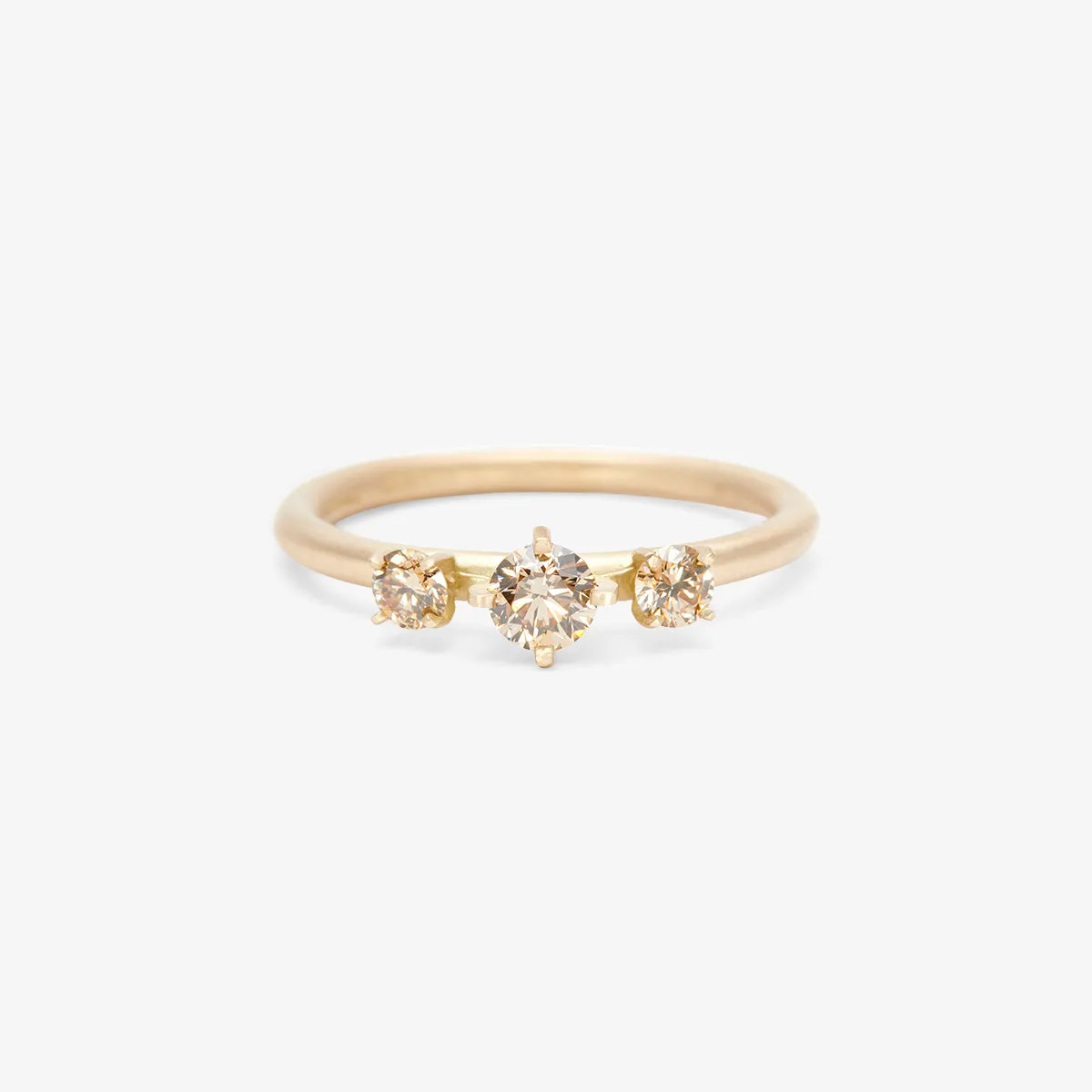 Brown Diamond Trinity Ring | R11701BR