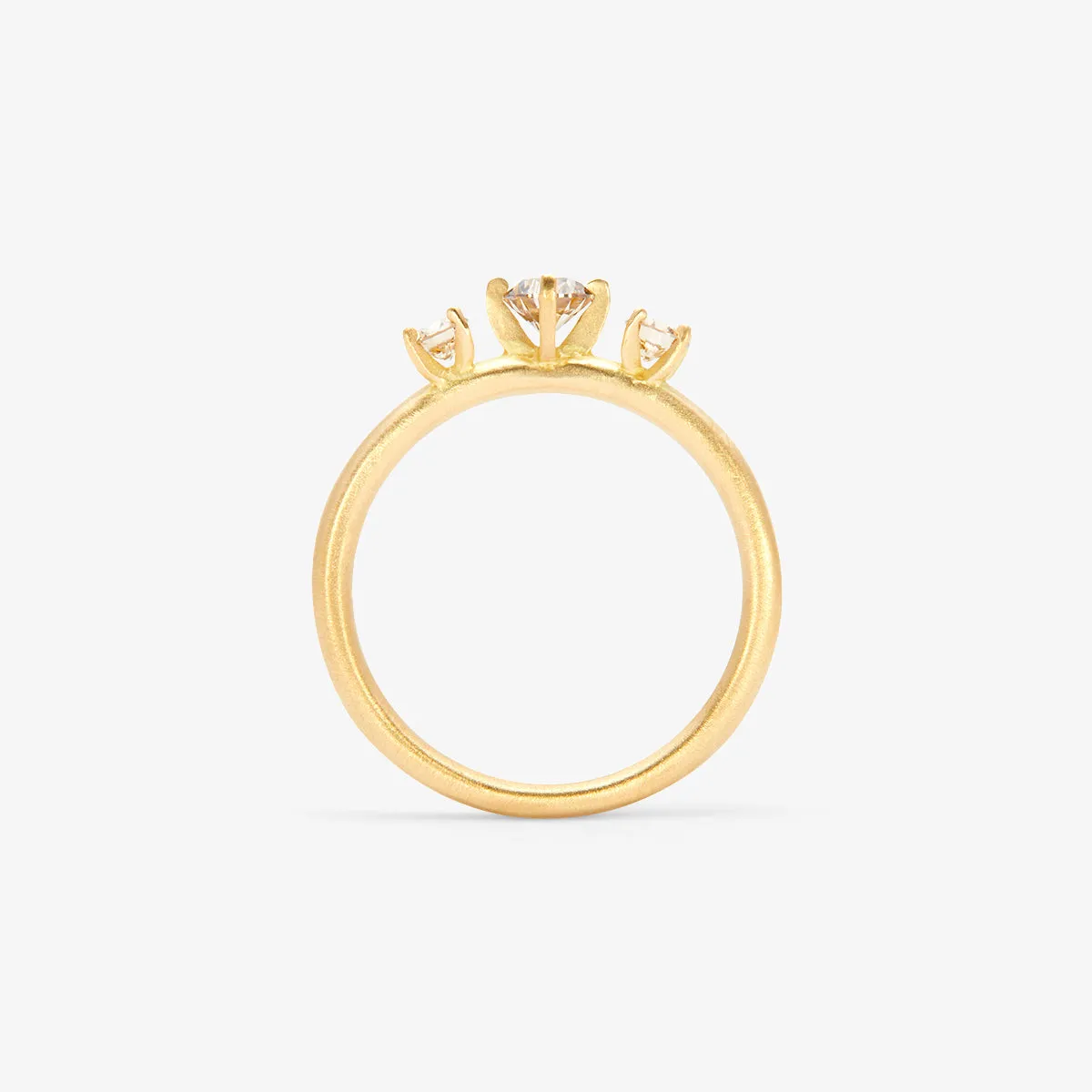Brown Diamond Trinity Ring | R11701BR