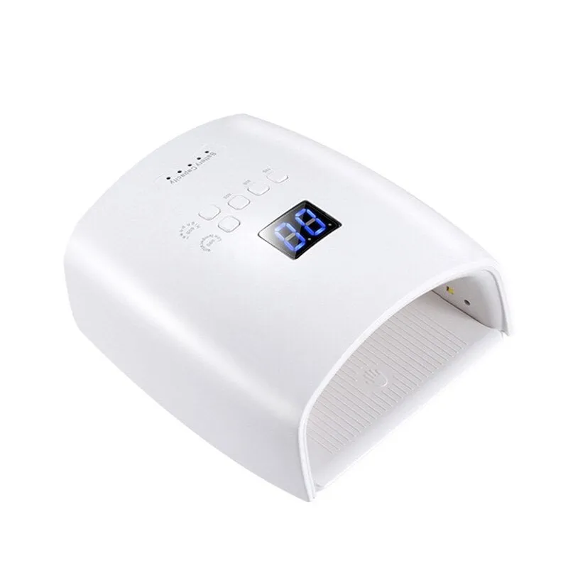 Built-in Battery Rechargeable Nail UV Lamp 48W Wireless Gel Polish Dryer S10 Pedicure Manicure Light Professional LED Nail Lamp