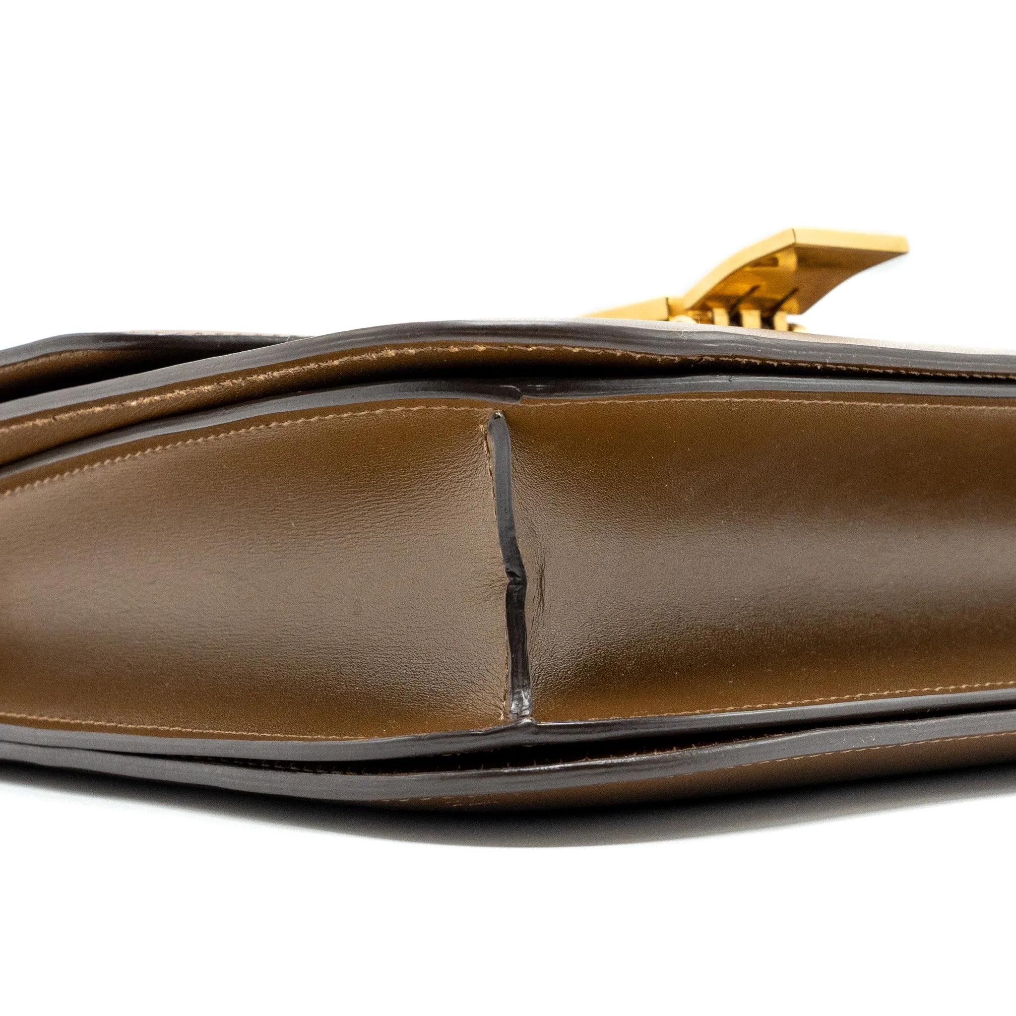 Celine medium classic box bag calfskin camel GHW
