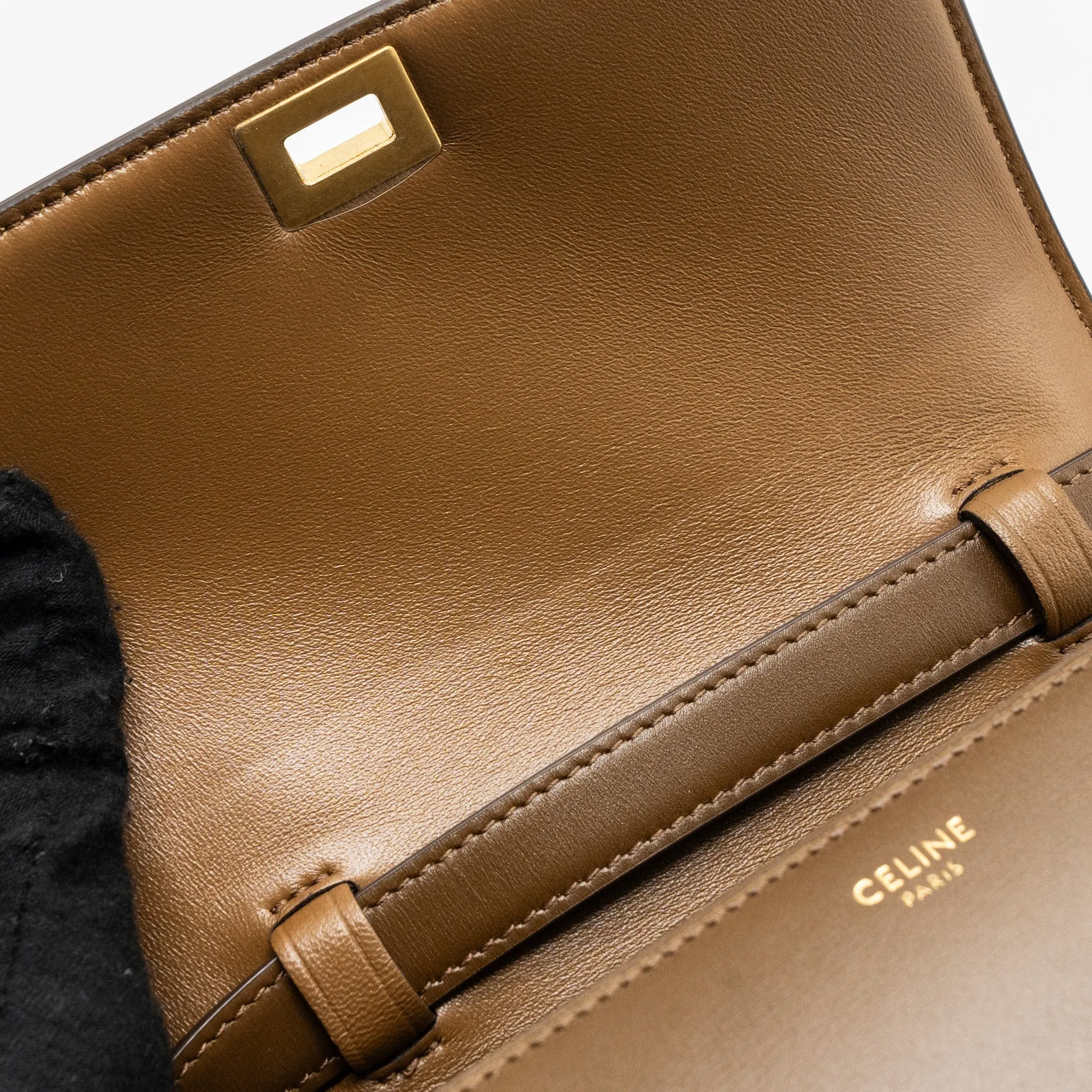 Celine Mini Classic Bag Box Calfskin Camel GHW