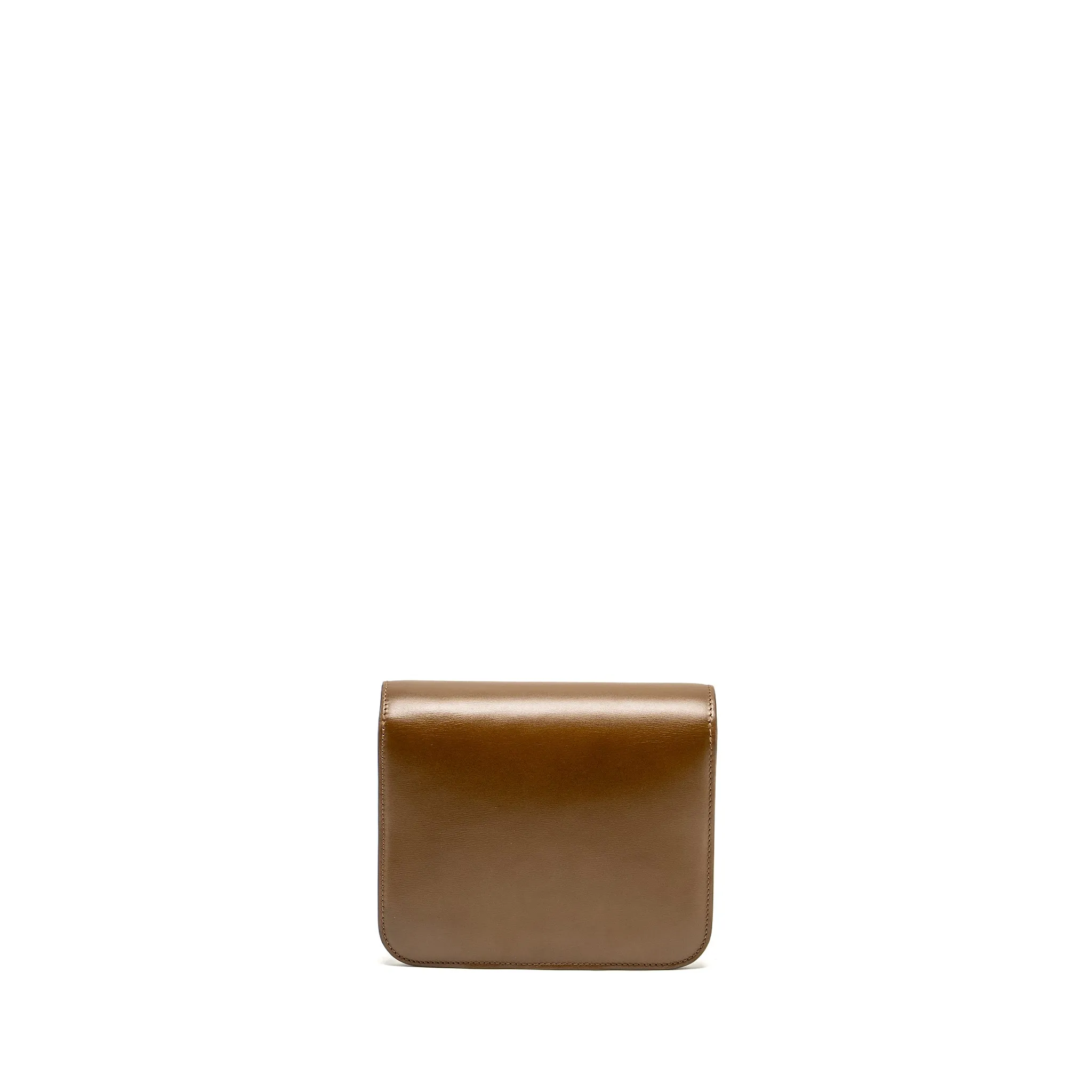 Celine Teen Classic Box Bag Calfskin Camel GHW