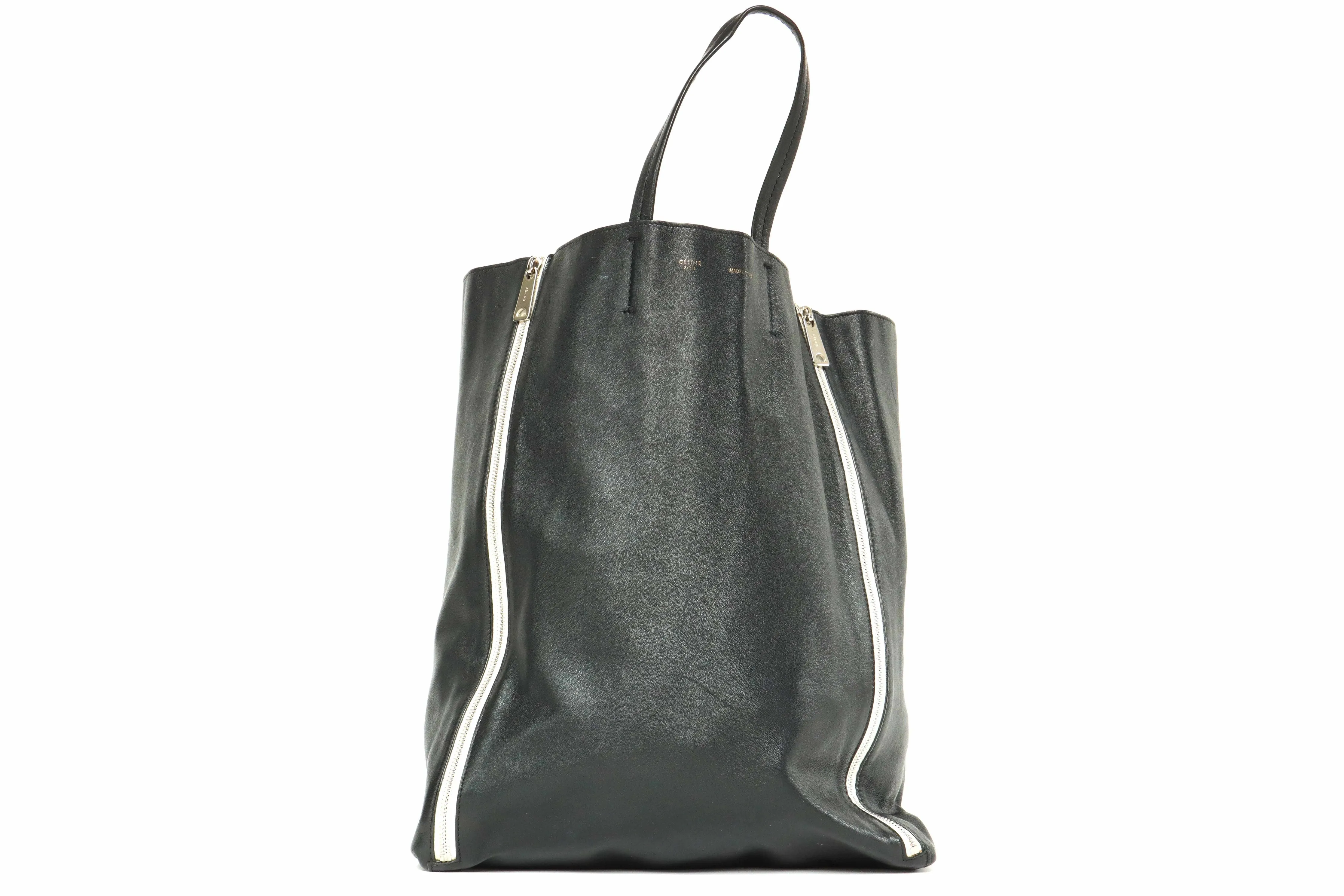 Celine Vertical Gusset Cabas Tote