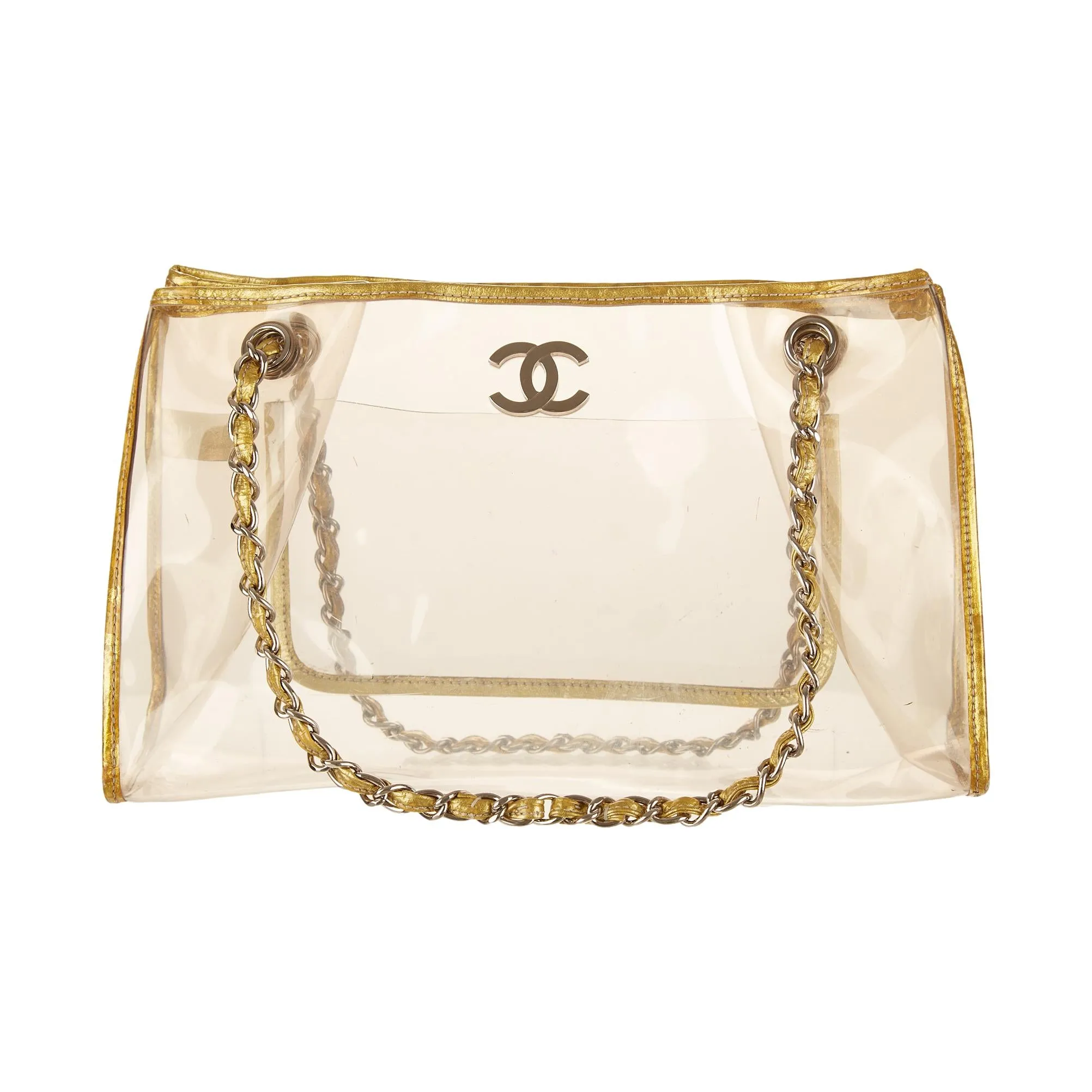 Chanel Gold Chain Shoulder Bag