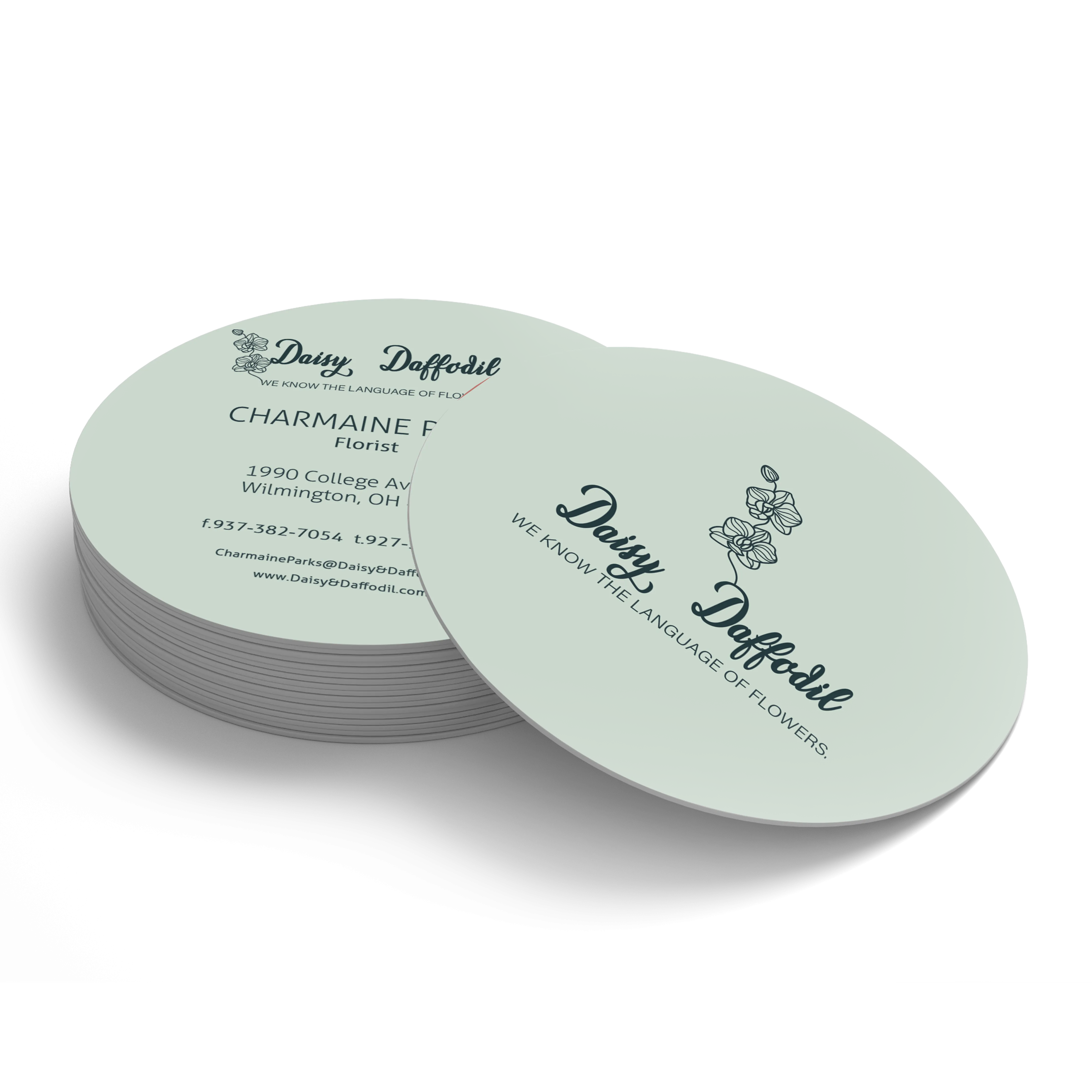 Circle Business Cards