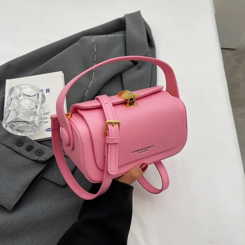 Classic Black Shoulder Bag