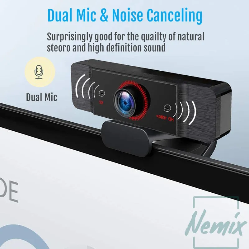 Computer Web Camera with Microphone